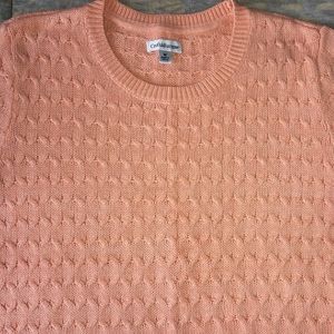 Croft & Barrow  long sleeve knit sweater sizeM